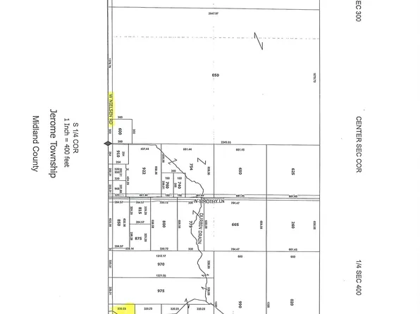 1550 W Nielsen Rd, Sanford, MI 48657