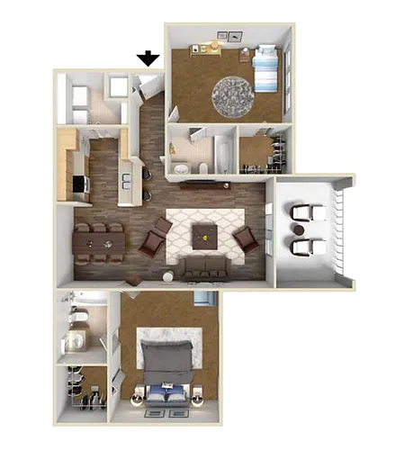 Floor plan Magnolia