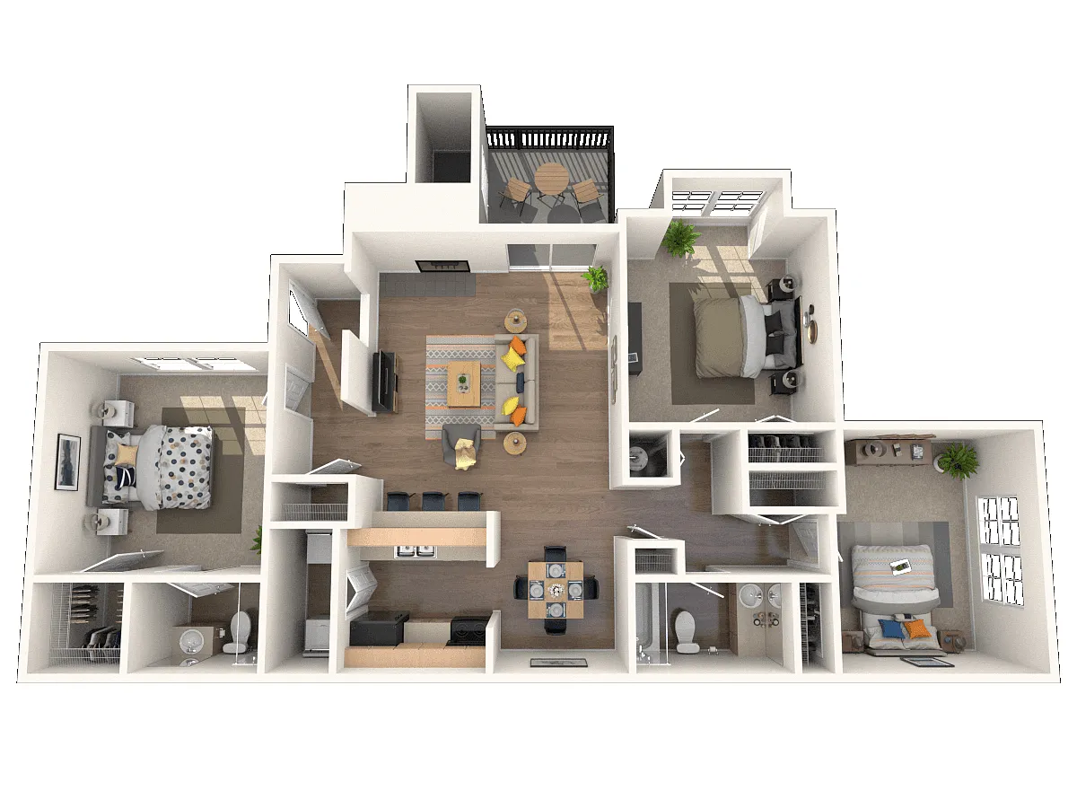 Floor plan C1 - Chicory