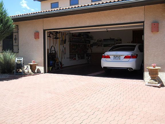 2 car garage side entrance
