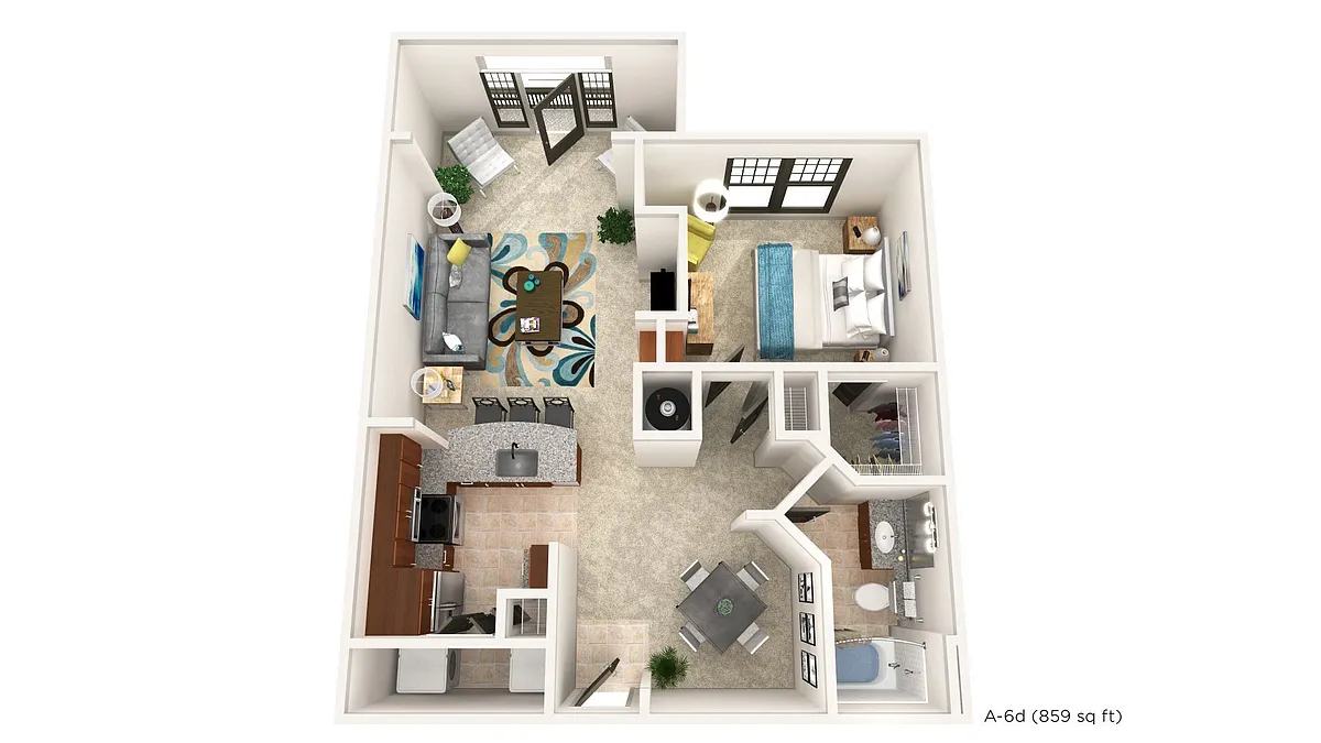 Floor plan A6D