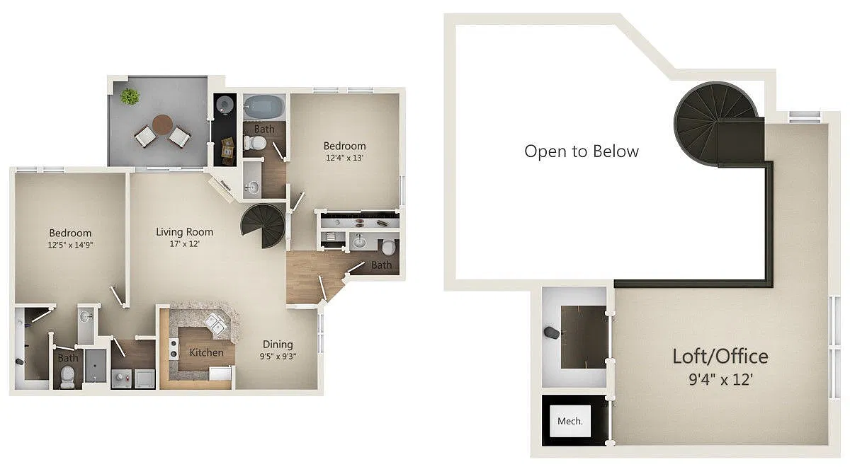 Floor plan The Dogwood