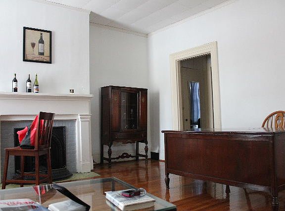 Living Room - Door to Walk-in Closet, Bedroom