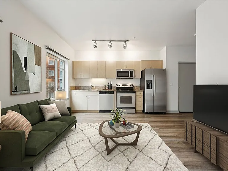 Upgraded apartments available with luxury vinyl plank flooring in kitchens and living rooms