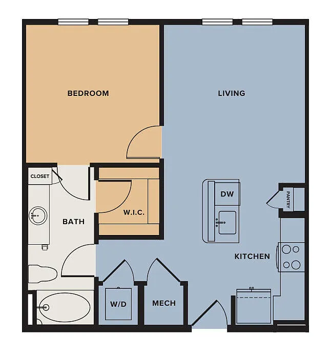 Floor plan A6