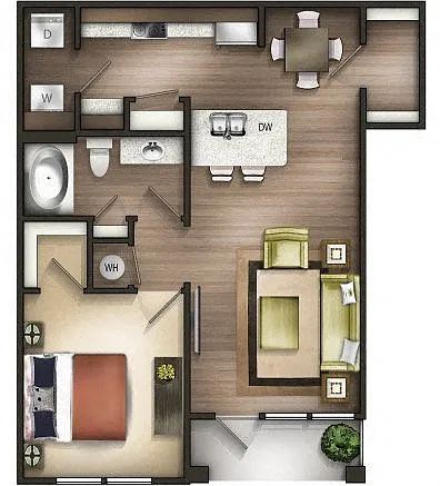 Floor plan A2L The Dorset