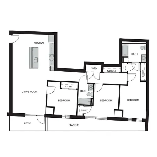 Floor plan C1