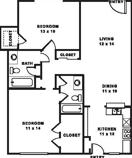 Stratford House Apartments — Photo 43
