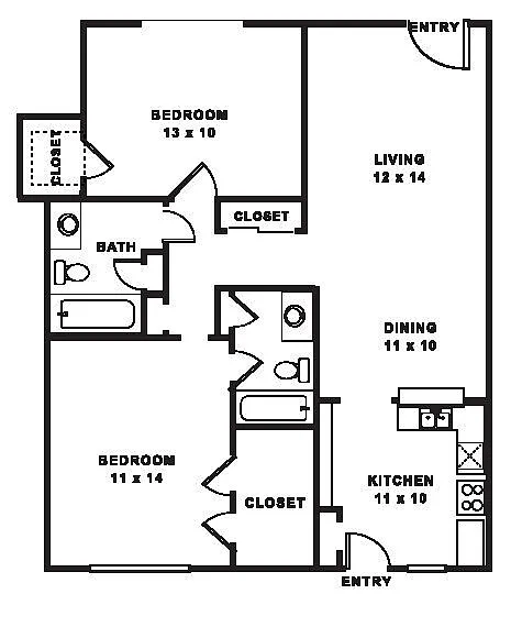 Floor plan D