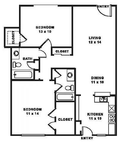 Floor plan D