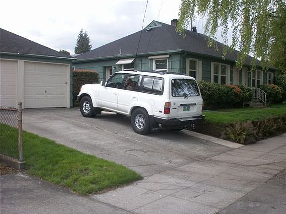 2 Car detached Garage.