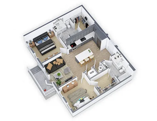 Floor plan Foster
