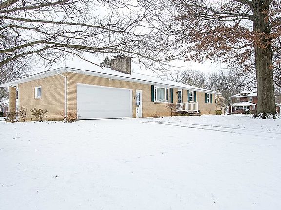 Attached 2-car garage.