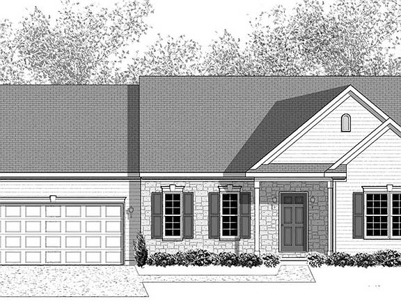 Elevation B - Optional Features Shown