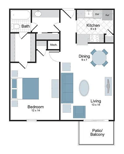 Floor plan York