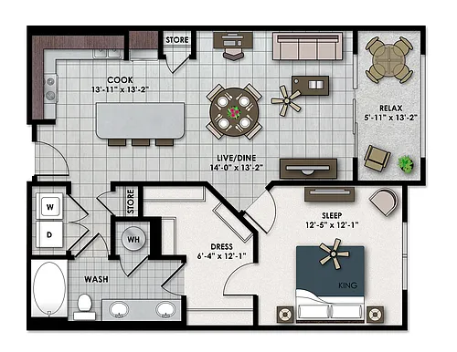 Floor plan A4