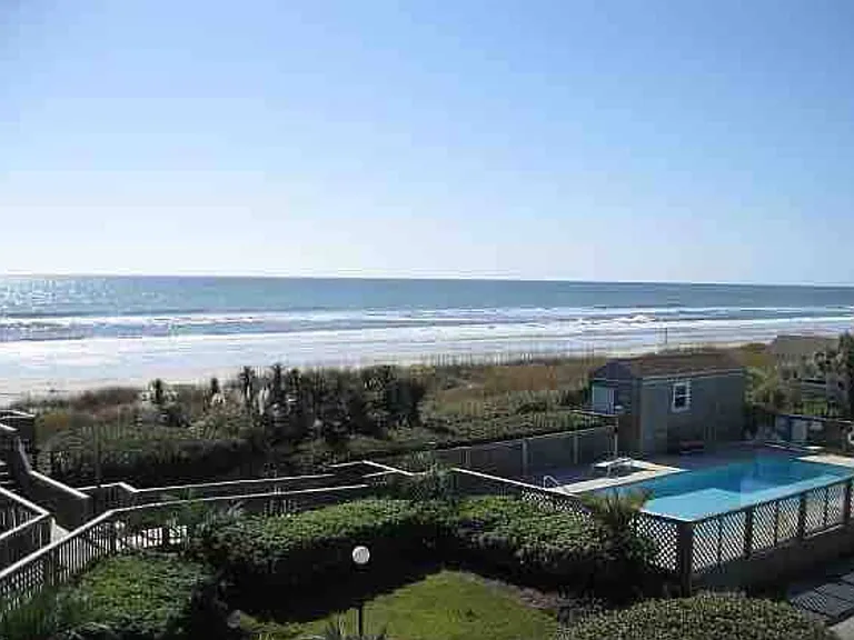 View from private balcony