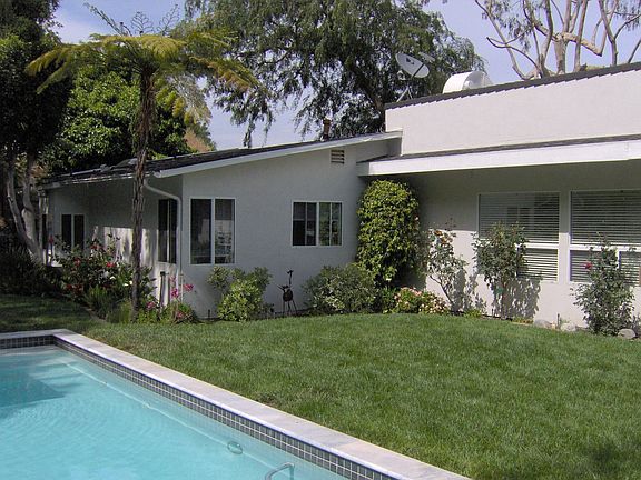 Pool & part of back yard