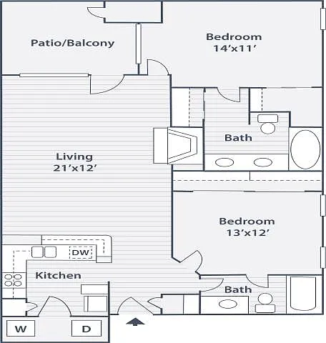 Floor plan B1