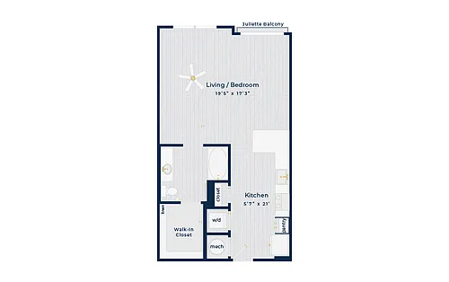 Floor plan Irwin