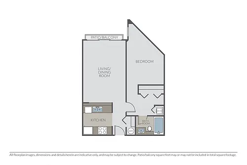 Floor plan Plan 1C