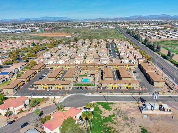 Aerial View Of San Vicente Townhomes