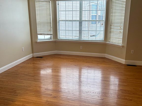 Living Room from Kitchen with Bay Window!