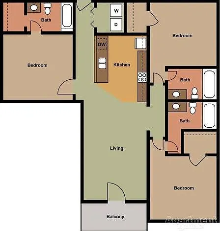 3 Bed / 3 Bath House 3 Bed / 3 Bath House