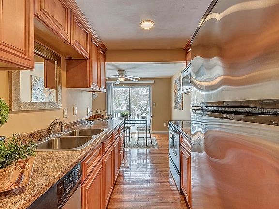 Kitchen Area with Stainless Steel Appliances 