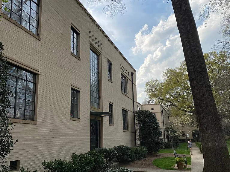 front of building (A5)