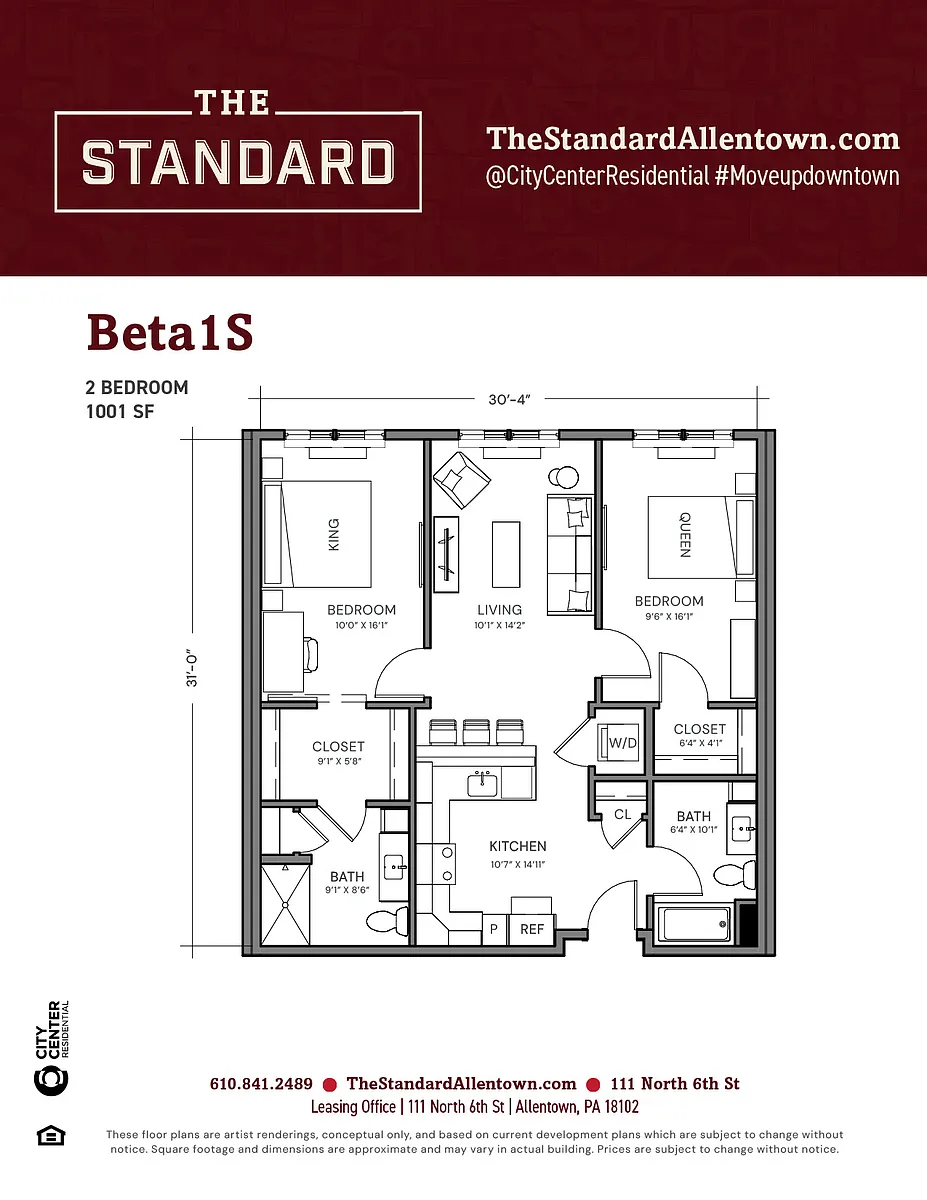 Floor plan Beta1S