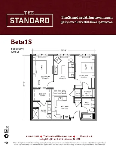 Floor plan Beta1S