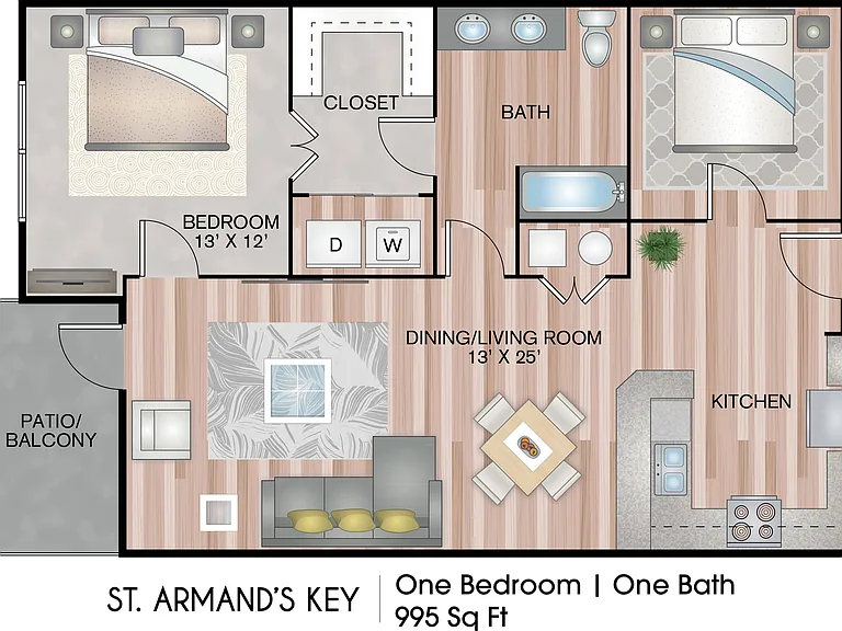 995 Square Feet 995 Square Feet