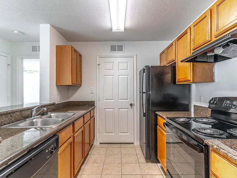 Kitchen with Laundry Room
