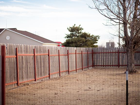 Fenced in yard