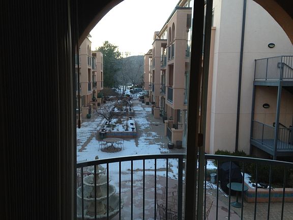 Master bedroom veranda view