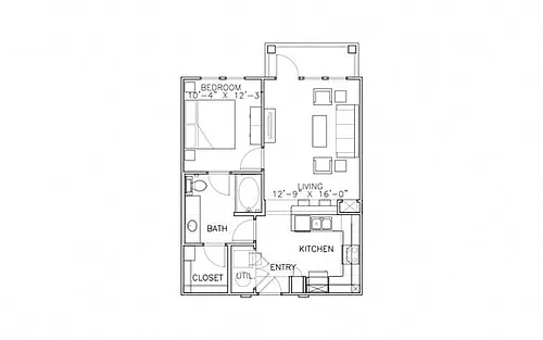 Floor plan Acadia