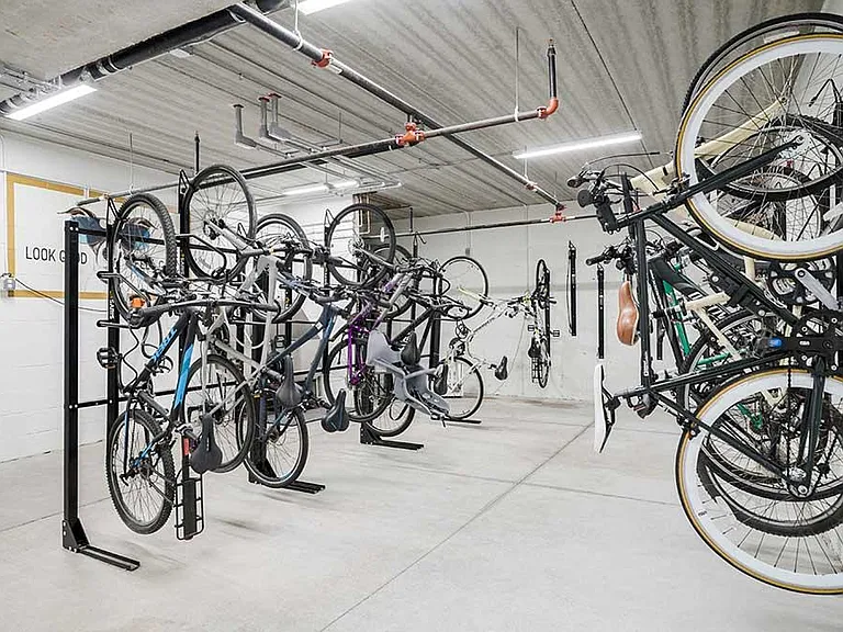 Store your bike in our convenient bike locker room.