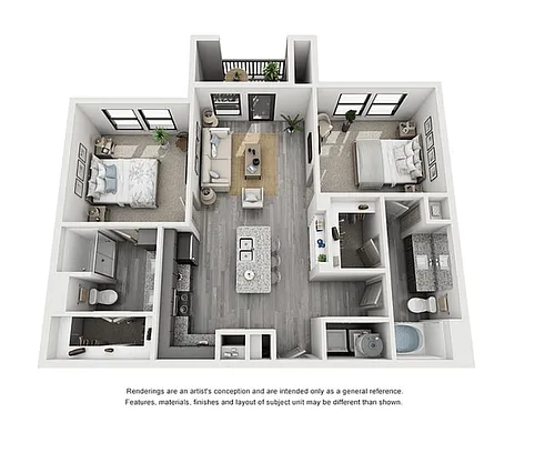 Floor plan B1A