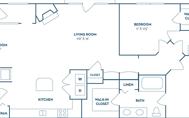 2 Bedroom | 2 Bath | 1253 SF 2 Bedroom | 2 Bath | 1253 SF