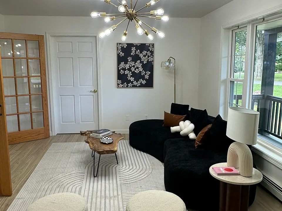Entry living room