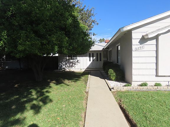Close up of front of the home