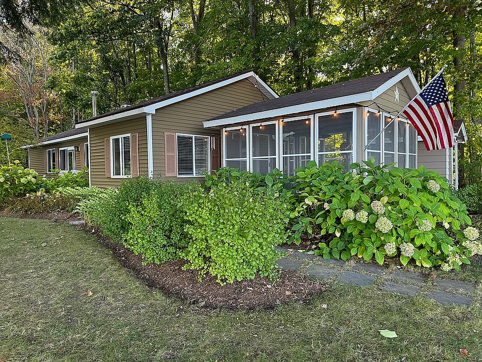 Side view from deck