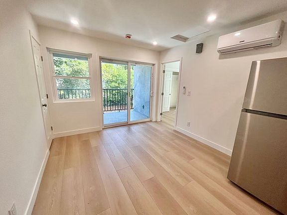 Living room with private balcony