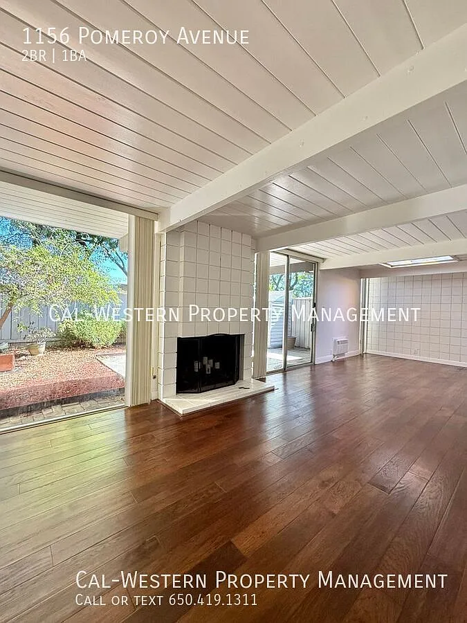 2 Bedroom, 1 Bath Eichler -Townhouse, Santa Clara — Photo 3