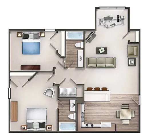 Floor plan The James