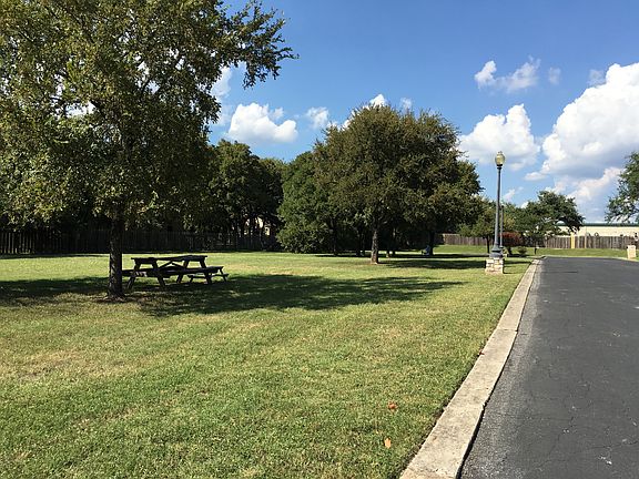 Large park setting across from home
