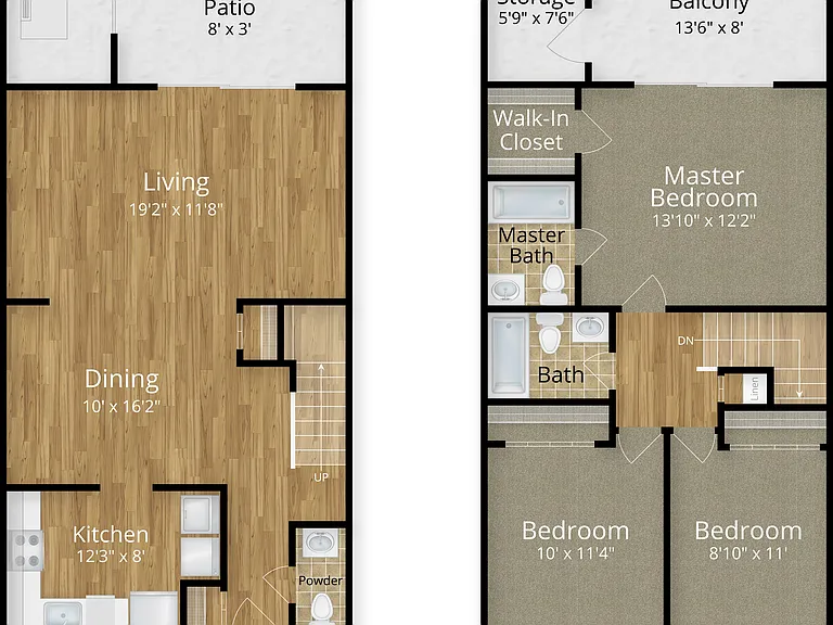 Mystic Point Three Bedroom Townhome Mystic Point Three Bedroom Townhome
