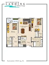 Floor plan Lancaster
