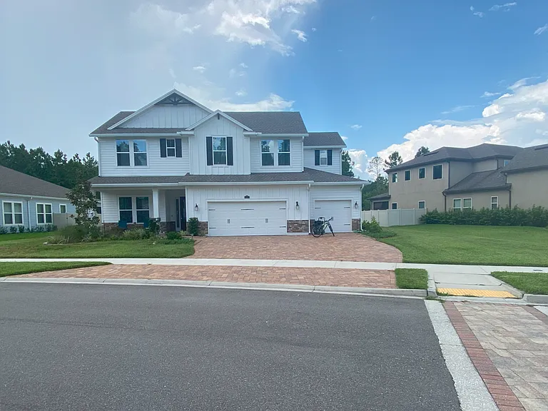 front view of the house